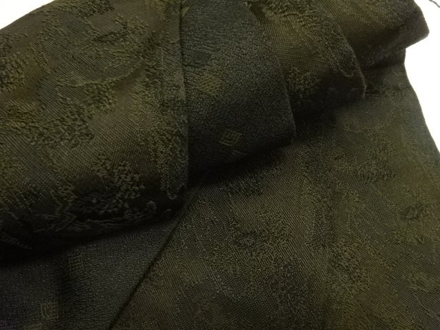  抽象模様織り出し　男物角帯